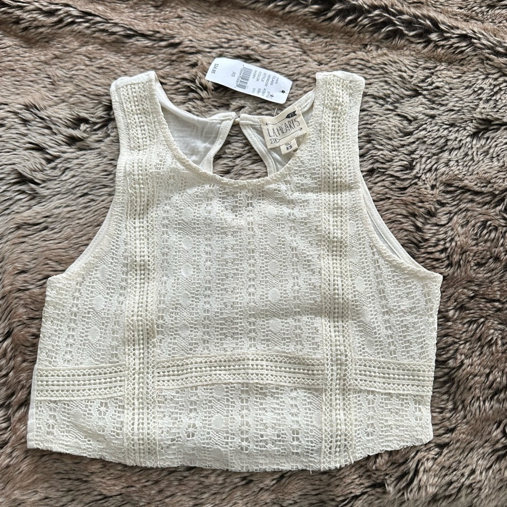 Pac Sun Neutral Crop Top
